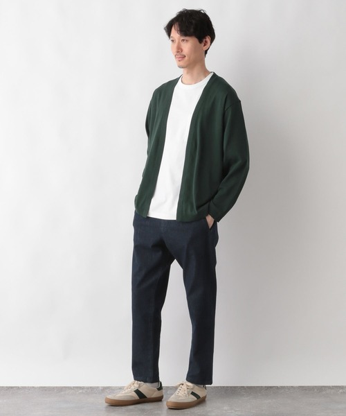 GLOBAL WORK(グローバルワーク)の「アラエルサラサラサマーカーデ/287554(カーディガン/ボレロ・メンズ・ブラック/サックスブルー/ラベンダー/グリーン/グレイッシュベージュ・SMALL/MEDIUM/LARGE/X-LARGE)」の13枚目の写真