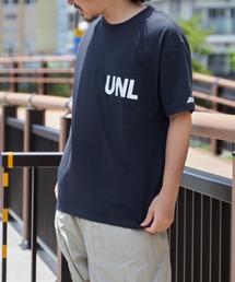 ikka | URBAN NATURE LIFE アーバンネイチャーライフ ロゴプリントポケTシャツ(Tシャツ/カットソー)