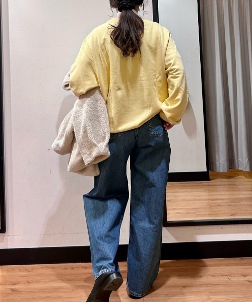 Levi's（リーバイス）の「Levi's(リーバイス)【レディース】「CINCH」バギー（デニムパンツ・レディース・ダークインディゴブルー・25inch/26inch/24inch/27inch）」の18枚目の写真
