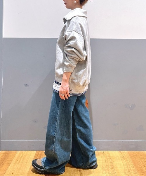 Levi's（リーバイス）の「Levi's(リーバイス)【レディース】「CINCH」バギー（デニムパンツ・レディース・ダークインディゴブルー・25inch/26inch/24inch/27inch）」の20枚目の写真