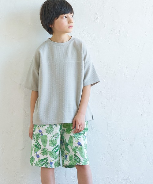 coca(coca)(コカ)の「キッズ アソート総柄ショートパンツ(その他パンツ・キッズ・ブルー/アイボリー/ブラック/チャコール/ベージュ/パープル/B/A/C/D/E・140/150/120/130)」の13枚目の写真