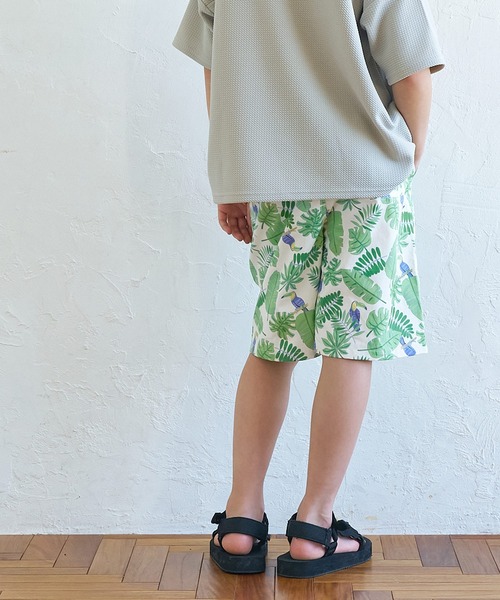 coca(coca)(コカ)の「キッズ アソート総柄ショートパンツ(その他パンツ・キッズ・ブルー/アイボリー/ブラック/チャコール/ベージュ/パープル/B/A/C/D/E・140/150/120/130)」の14枚目の写真