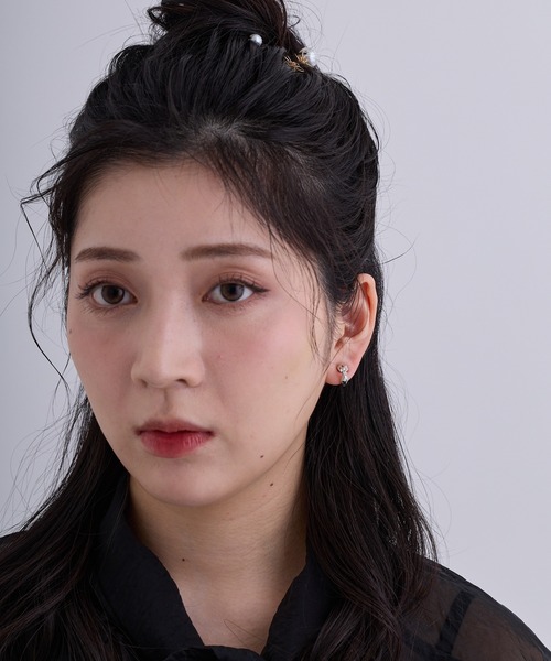 CALIN STANDARD(カリンスタンダード)の「◆金属アレルギー対応◆◆made in japan◆【痛くない】【落ちにくい】【片手で簡単】ビジュー マグネットイヤリング(イヤリング・レディース・ゴールド/シルバー・FREE)」の9枚目の写真
