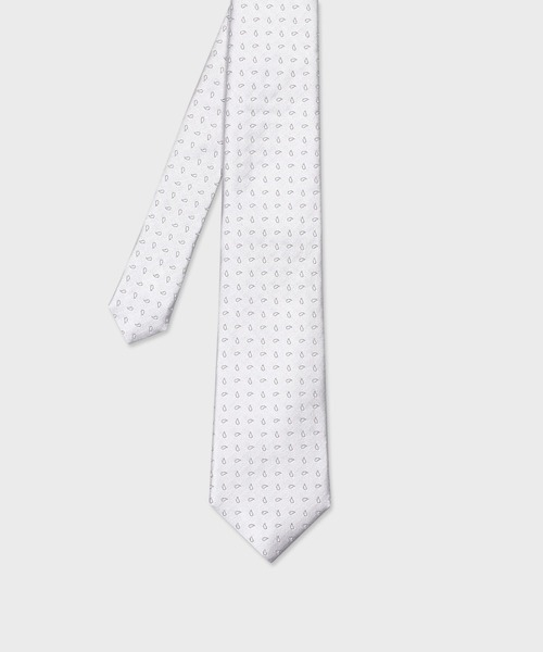 Paul Smith（ポールスミス）の「“Silver Texture” タイ【150076 552MJ】（ネクタイ・メンズ・シルバー/シルバー系その他・FREE）」の2枚目の写真