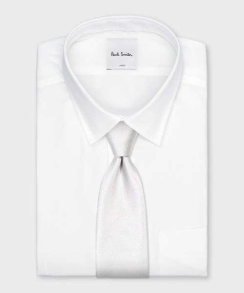 Paul Smith（ポールスミス）の「“Silver Texture” タイ【150076 552MJ】（ネクタイ・メンズ・シルバー/シルバー系その他・FREE）」の4枚目の写真