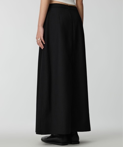 Studio Doe(スタジオドー)の「Studio Doe Three-dimensional layered slit skirt(スカート・レディース・ブラック・SMALL/MEDIUM)」の6枚目の写真