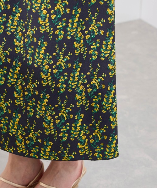 ROPE' PICNIC（ロペピクニック）の「フラワープリントスカート/リンクコーデ（スカート・レディース・ホワイト系その他/ブルー系その他・38）」の8枚目の写真