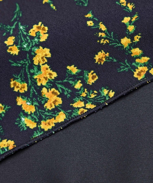 ROPE' PICNIC（ロペピクニック）の「フラワープリントスカート/リンクコーデ（スカート・レディース・ホワイト系その他/ブルー系その他・38）」の4枚目の写真