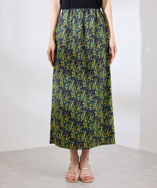 ROPE' PICNIC（ロペピクニック）の「フラワープリントスカート/リンクコーデ（スカート・レディース・ホワイト系その他/ブルー系その他・38）」の11枚目の写真