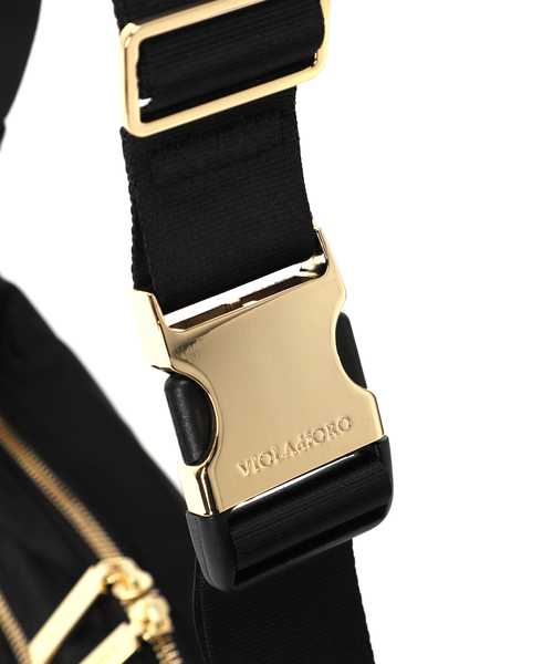 Spick & Span(スピックアンドスパン)の「《WEB限定追加》VIOLAd’ORO / ヴィオラドーロ BIANCA ナイロンショルダー(ショルダーバッグ・レディース・ベージュ系その他/ブラック・FREE)」の10枚目の写真