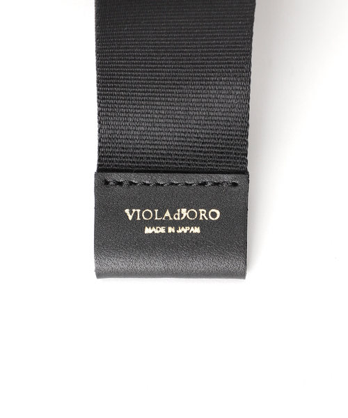 Spick & Span(スピックアンドスパン)の「《WEB限定追加》VIOLAd’ORO / ヴィオラドーロ BIANCA ナイロンショルダー(ショルダーバッグ・レディース・ベージュ系その他/ブラック・FREE)」の11枚目の写真
