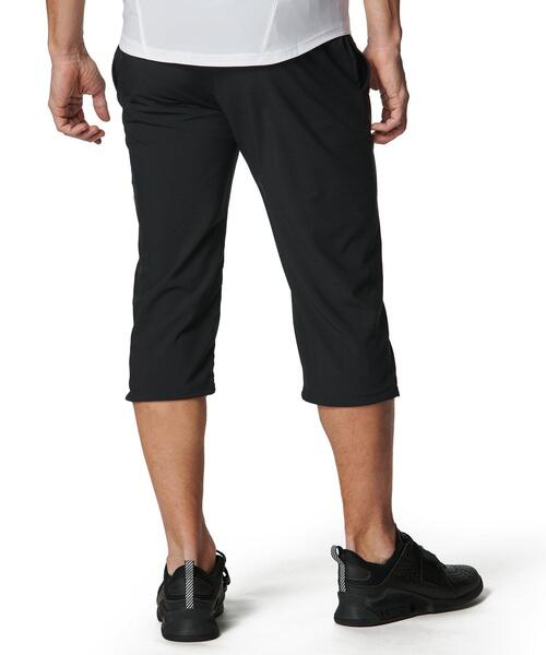 UNDER ARMOUR（アンダーアーマー）の「UAフレッシュウーブン 3/4パンツ（トレーニング/メンズ）（その他パンツ・メンズ・ブラック・L/XL/M/2XL/S/3XL）」の2枚目の写真