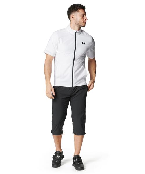 UNDER ARMOUR（アンダーアーマー）の「UAフレッシュウーブン 3/4パンツ（トレーニング/メンズ）（その他パンツ・メンズ・ブラック・L/XL/M/2XL/S/3XL）」の3枚目の写真