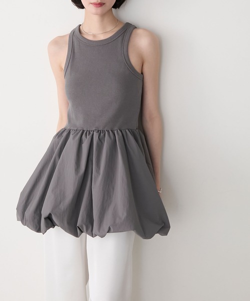 forksy.】アメスリタンク ドッキング バルーンスカート ミニ