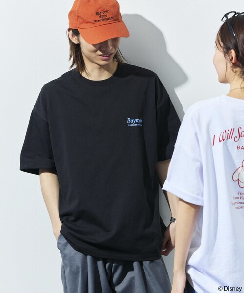 ベイマックス　ネオン　夏　Tシャツ　ディズニーランド　ビッグシルエット　ペア ベイマックス ネオン 夏 Tシャツ ディズニーランド ビッグ