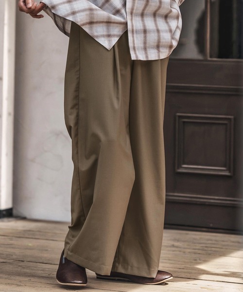mp13573- TRトラウザーワイドパンツ（その他パンツ）｜CAMBIO