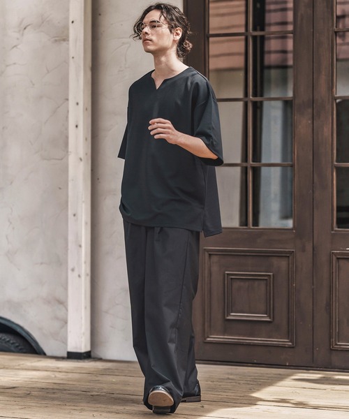 mp13573- TRトラウザーワイドパンツ（その他パンツ）｜CAMBIO