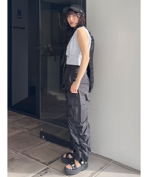 SHAKA(シャカ)の「【SHAKA】ZAMPER 2WAY EVOL CHUNKY for MURUA(サンダル・レディース・ブラック・25/24/23)」の13枚目の写真