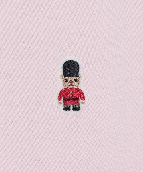 MACKINTOSH PHILOSOPHY(マッキントッシュ フィロソフィー)の「【WEB&一部店舗限定】バッキンガムベア ワッペンT(Tシャツ/カットソー・レディース・オフホワイト/ダークネイビー/ピンク系その他2/ベージュ/ブラック/ブルー・38)」の11枚目の写真