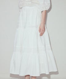 Fano Studios | ティアード ロングスカート  FX25B041【Fano Studios】【2025SS】(スカート)