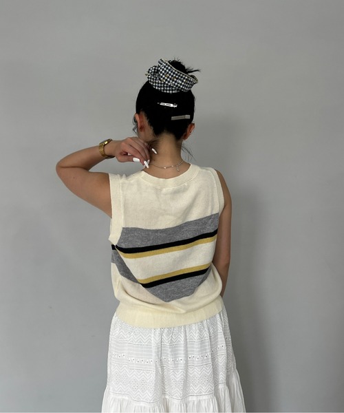 Fano Studios（ファノ ストゥディオズ）の「ティアード ロングスカート  FX25B041【Fano Studios】【2025SS】（スカート・レディース・ホワイト・L/M/S）」の17枚目の写真