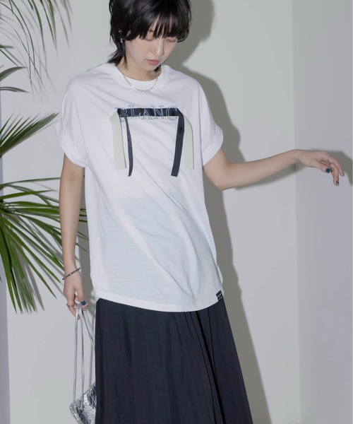 ◆期間限定価格！◆【即購入禁止】EimeeLaw テープロゴエンブロヘムタックT テープロゴ エンブロヘム タックラグランTシャツ Eimee Law