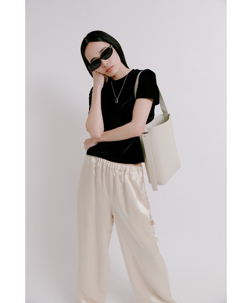 シアーベロアコンパクトT ミースロエ シアーベロアコンパクトT(Tシャツ)｜トップス｜MIESROHE