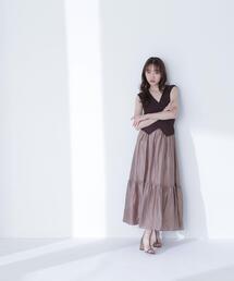 ◇カシュクールドッキングワンピース