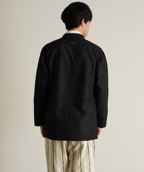 TRANSITION(トランジション)の「【TRANSITION】SAHRIR Jersey コーディガン(カーディガン/ボレロ・メンズ・ブラック/ベージュ/ブラウン系・フリー)」の8枚目の写真