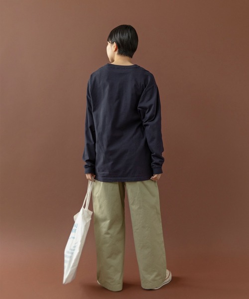 PAR ICI（パーリッシィ）の「雲斎ナチュラルヴィンテージワッシャー チノ後ろゴムパンツ（チノパンツ・レディース・ベージュ・FREE）」の7枚目の写真