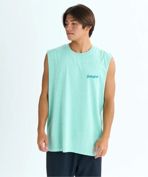 Quiksilver(クイックシルバー)の「THE CHAOS SL /クイックシルバーバックプリントルーズフィットタンクトップ(タンクトップ・メンズ・ホワイト/ブラック/ミント・LARGE/MEDIUM/X-LARGE/SMALL)」の11枚目の写真
