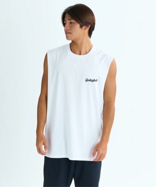 Quiksilver(クイックシルバー)の「THE CHAOS SL /クイックシルバーバックプリントルーズフィットタンクトップ(タンクトップ・メンズ・ホワイト/ブラック/ミント・LARGE/MEDIUM/X-LARGE/SMALL)」の9枚目の写真