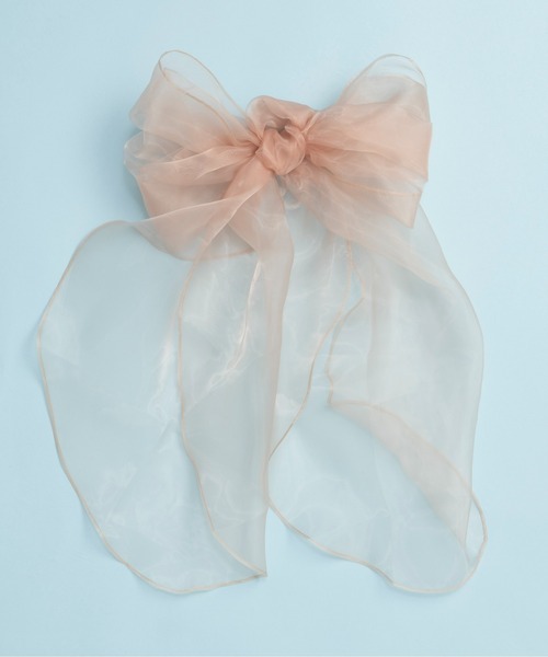 MAISON SPECIAL(メゾンスペシャル)の「Organdy Scarf/オーガンジースカーフ【MAISON SPECIAL/メゾンスペシャル】(ストール/ショール・レディース・ブルー/ライム/ベージュ・FREE)」の12枚目の写真