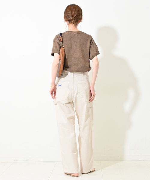 Lee(リー)の「LEE/リー SLOBE別注 ペインターパンツ LM7288(デニムパンツ・レディース・アイボリー/スカイブルー・36/38/40)」の17枚目の写真