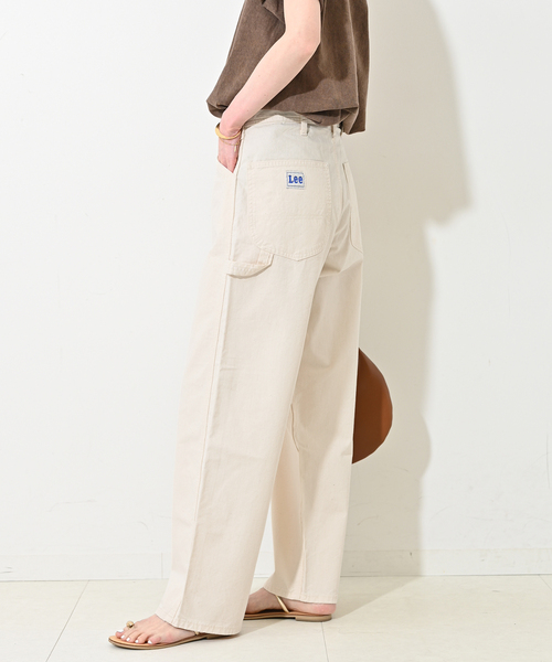 Lee(リー)の「LEE/リー SLOBE別注 ペインターパンツ LM7288(デニムパンツ・レディース・アイボリー/スカイブルー・36/38/40)」の14枚目の写真
