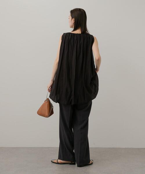 SENSE OF PLACE by URBAN RESEARCH（センスオブプレイスバイアーバンリサーチ）の「バルーンチュニックブラウス（シャツ/ブラウス・レディース・ブラック/ライトブルー/オフホワイト・ONE）」の16枚目の写真