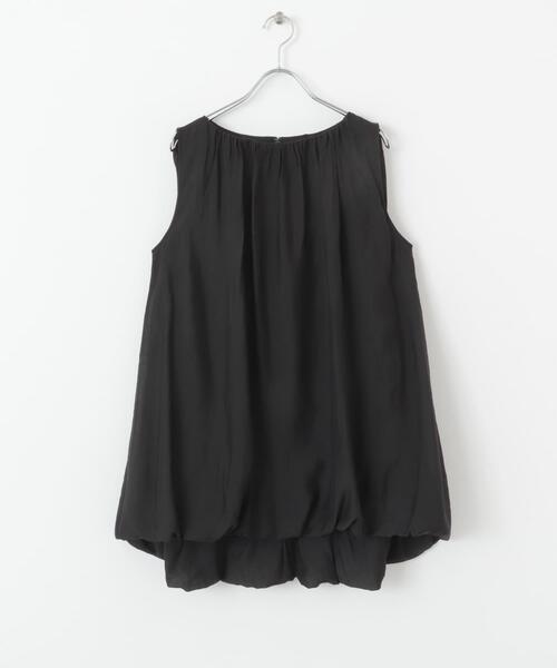 SENSE OF PLACE by URBAN RESEARCH（センスオブプレイスバイアーバンリサーチ）の「バルーンチュニックブラウス（シャツ/ブラウス・レディース・ブラック/ライトブルー/オフホワイト・ONE）」の17枚目の写真