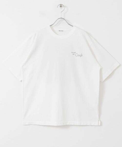 FORK&SPOON（フォークアンドスプーン）の「FORK&SPOON　Gogh art T-SHIRTS（Tシャツ/カットソー・メンズ・オフホワイト/スミクロ・4/5）」の9枚目の写真