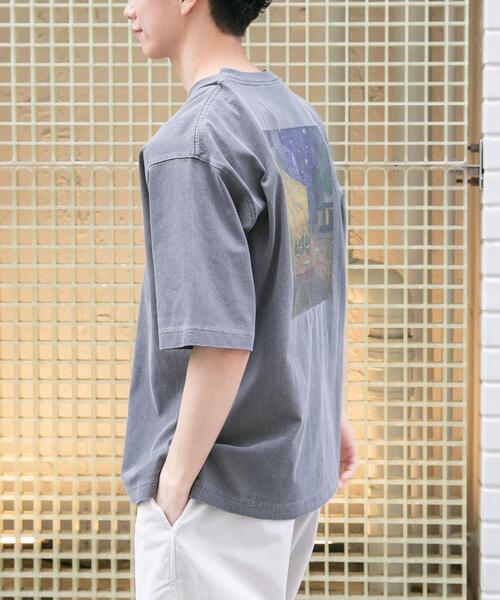 FORK&SPOON（フォークアンドスプーン）の「FORK&SPOON　Gogh art T-SHIRTS（Tシャツ/カットソー・メンズ・オフホワイト/スミクロ・4/5）」の11枚目の写真