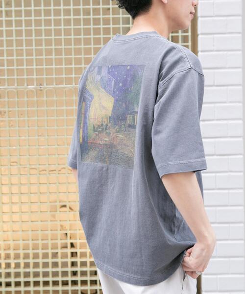 FORK&SPOON（フォークアンドスプーン）の「FORK&SPOON　Gogh art T-SHIRTS（Tシャツ/カットソー・メンズ・オフホワイト/スミクロ・4/5）」の13枚目の写真