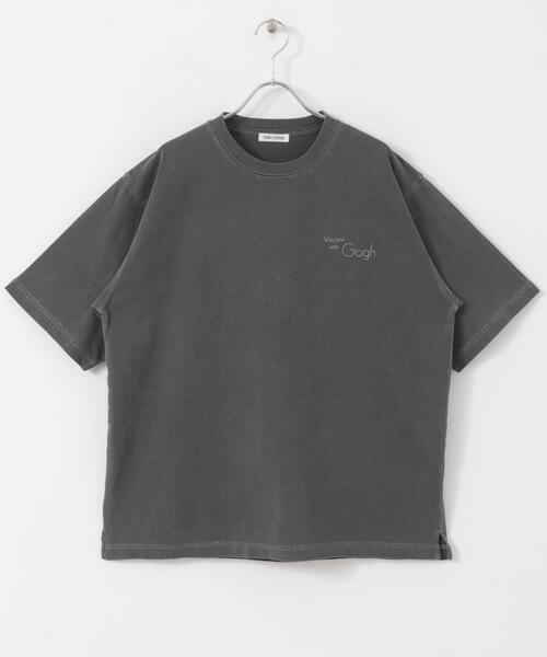 FORK&SPOON（フォークアンドスプーン）の「FORK&SPOON　Gogh art T-SHIRTS（Tシャツ/カットソー・メンズ・オフホワイト/スミクロ・4/5）」の18枚目の写真