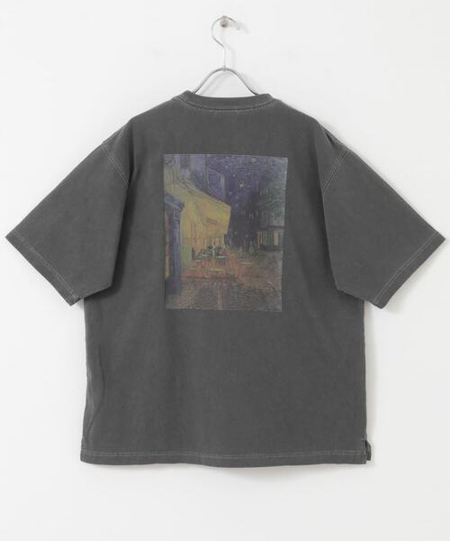 FORK&SPOON（フォークアンドスプーン）の「FORK&SPOON　Gogh art T-SHIRTS（Tシャツ/カットソー・メンズ・オフホワイト/スミクロ・4/5）」の20枚目の写真