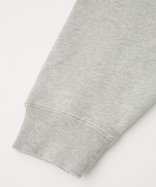 X-girl（エックスガール）の「FACE BOX PATCH ZIP UP SWEAT HOODIE（パーカー・レディース・アッシュ/オリーブ/チャコール・S/M）」の16枚目の写真