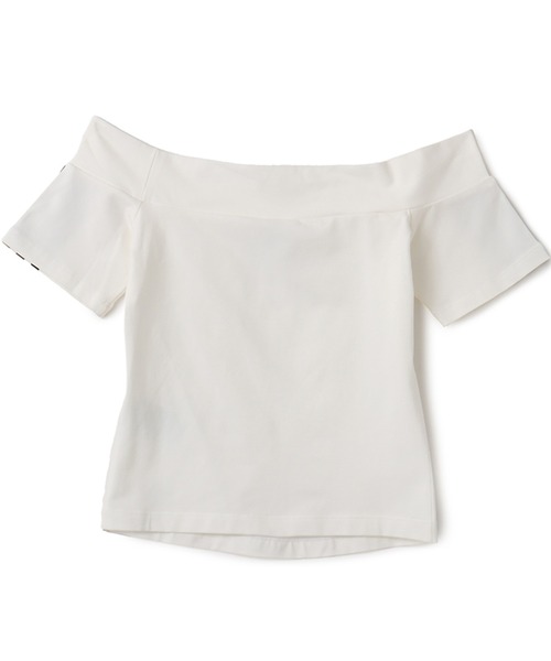 adidas(アディダス)の「adidas BANDEAU SS / アディダス バンドゥー SS(Tシャツ/カットソー・レディース・ホワイト・XS/S/M/L)」の8枚目の写真