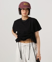 BAYFLOW | シャーリング半袖Tシャツ(Tシャツ/カットソー)