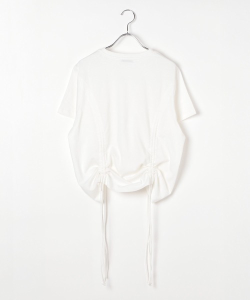 セール】シャーリング半袖Tシャツ（Tシャツ/カットソー