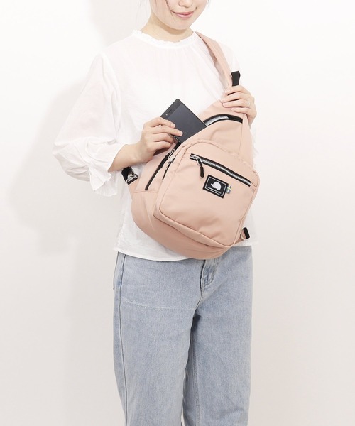 SCANDINAVIAN FOREST（スカンジナビアン・フォレスト）の「SCANDINAVIAN FOREST ワンショルダーリュック（トートバッグ・レディース・ピンク/チャコールグレー/ダークブルー/ベージュ系その他/グリーン/ブラック・FREE）」の14枚目の写真