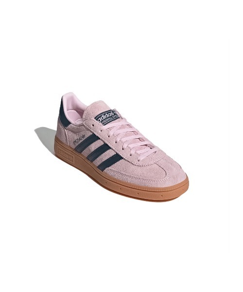 adidas(アディダス)の「アディダス 【adidas】- ハンドボール スペツィアル ウィメンズ スニーカー【HANDBALL SPEZIAL WMNS Clear Pink/Arctic Night IF6561】(スニーカー・レディース・ピンク系その他・23.5cm/24.0cm/24.5cm/25.0cm/25.5cm/23.0cm/22.5cm/26.5cm/29.0cm/28.5cm/28.0cm/27.5cm/27.0cm/30.0cm)」の1枚目の写真