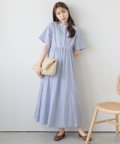 TOTEME コットン＆シルク混 シャツワンピース 【関税なし】 AMBIDEX Store ○high twist/コットン product dye 2way シャツ