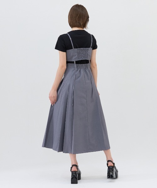 REDYAZEL(レディアゼル)の「3WAYビスチェワンピース(ワンピース・レディース・ピンク/ブルー/グレー・MEDIUM/SMALL)」の12枚目の写真